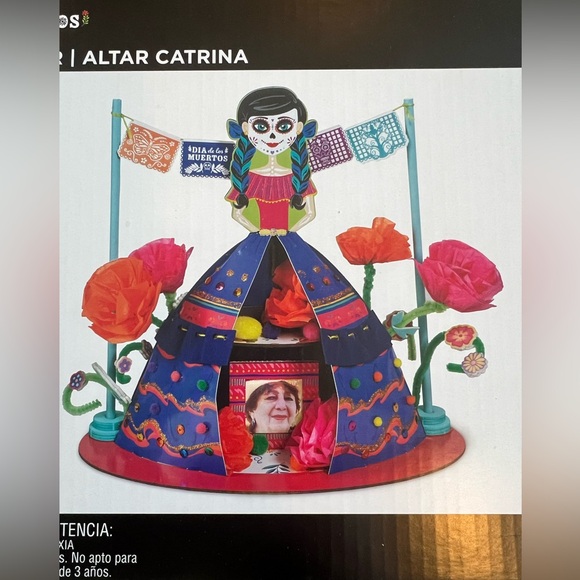 Dia De Los Muertos Craft in a Box Kit Catrina Altar by Creatology NEW - Picture 3 of 4
